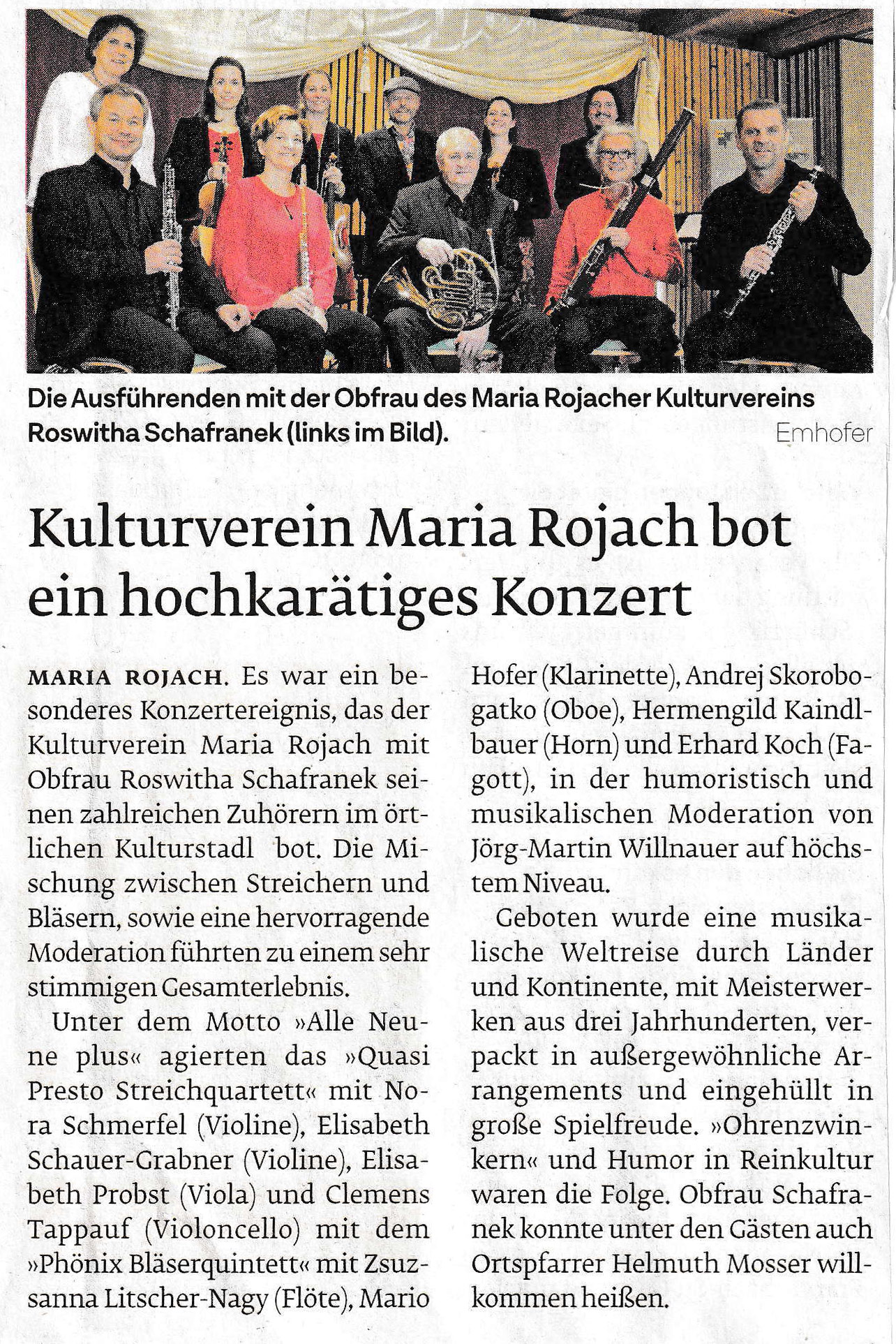 Kulturstadl Maria Rojach 